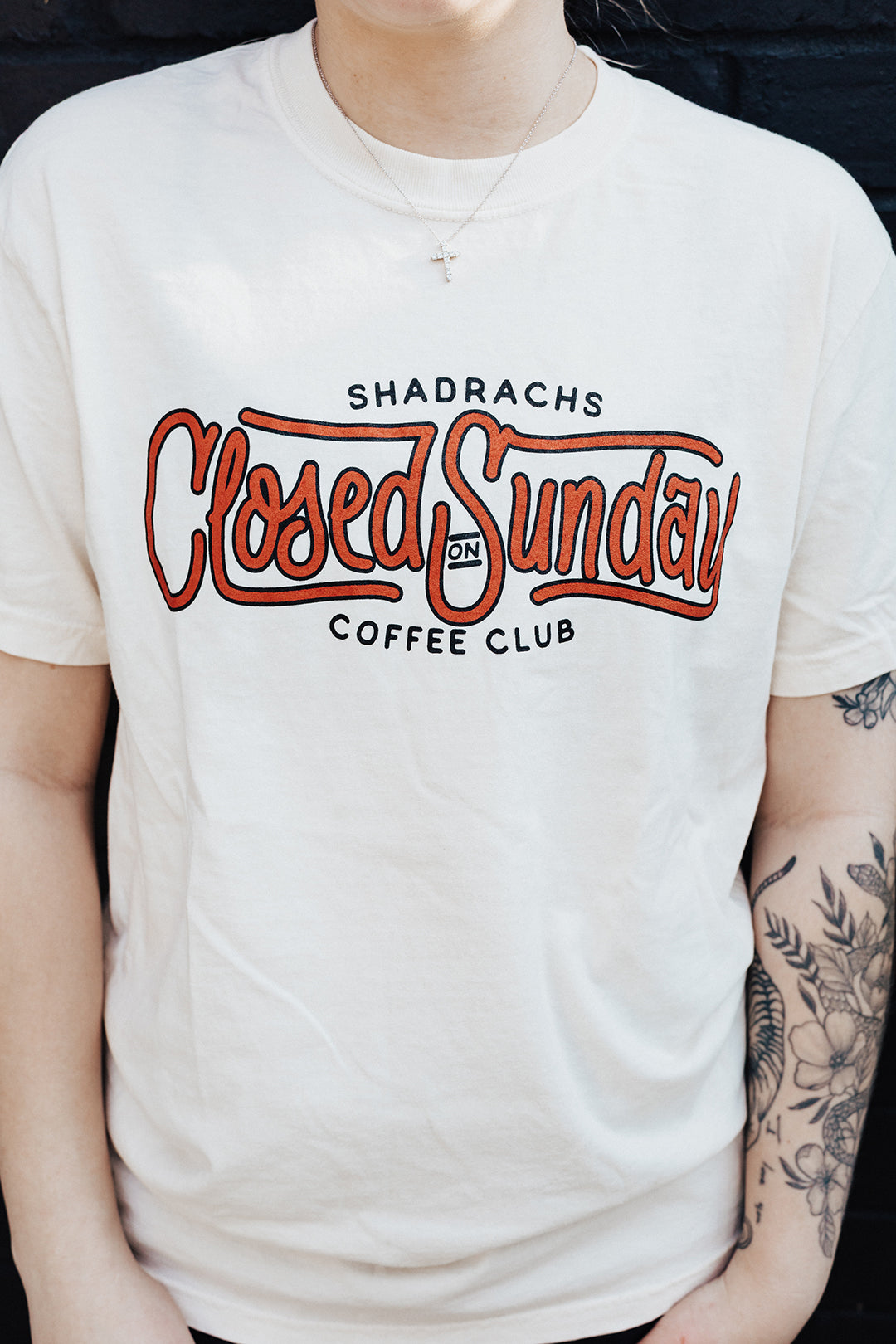 Closed On Sunday Coffee Club T-Shirt