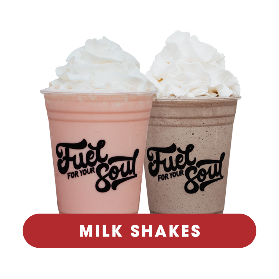 Supporta Milkshake menu